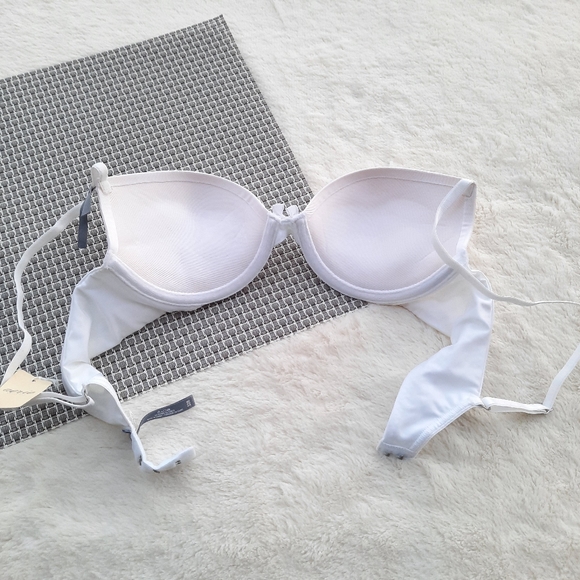 Aerie Ella Gel Padded Pushup Bra 32B White NEW American Eagle - Picture 11 of 12